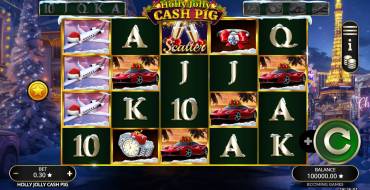 Holly Jolly Cash Pig: Spielautomat