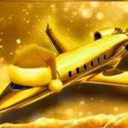 Holly Jolly Cash Pig: Ein goldenes Flugzeug