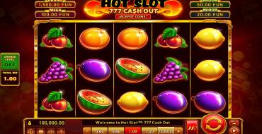 Hot Slot: 777 Cash Out: Spielautomat