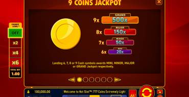 Hot Slot: 777 Coins Extremely Light: Jackpot