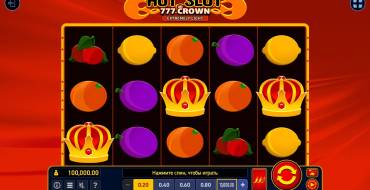 Hot Slot: 777 Crown Extremely Light: Spielautomat