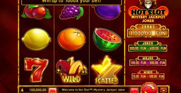 Hot Slot: Mystery Jackpot Joker: Spielautomat