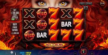 Hot to Burn – 7 Deadly Free Spins: Besondere Merkmale