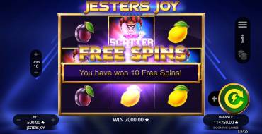 Jesters Joy: Gratis-Spins