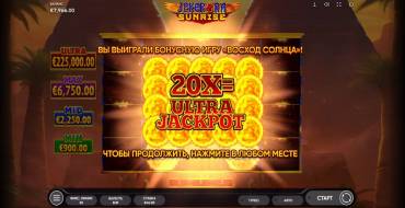 Joker Ra: Sunrise: Bonus Spiele