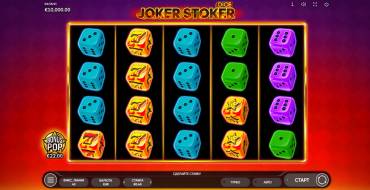 Joker Stoker Dice: Spielautomat