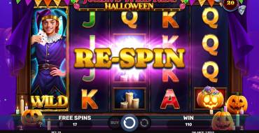 Joker’s Wild Ride – Halloween: Respins während Freespins