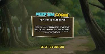 Keep 'Em: Gratis-Spins