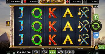 Kemet`s Treasures: Spielautomat