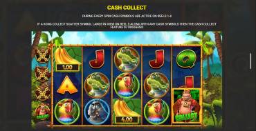 King Kong Cash Go Bananas Jackpot King: Bonus Spiele