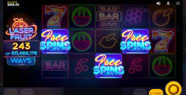 Laser Fruit: Gratis-Spins