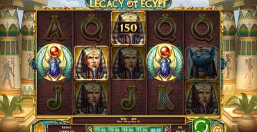 Legacy of Egypt: Gewinne