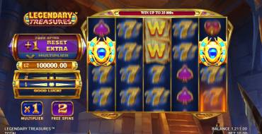 Legendary Treasures: Gratis-Spins