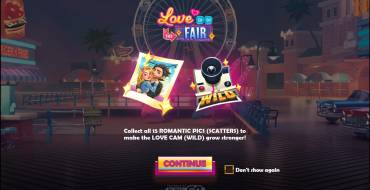 Love is in the Fair: Einzigartige Merkmale