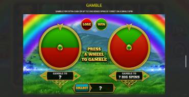 Luck O` The Irish Big Bonus: Risiko-Spiel