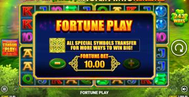 Luck O` The Irish: Mystery Ways Fortune Play: Einzigartige Merkmale