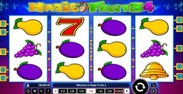 Magic Fruits 4 Deluxe: Spielautomat