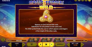 Magic Spinners: Besondere Symbole