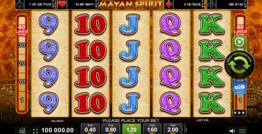 Mayan Spirit: Spielautomat