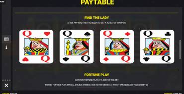 Mega Bars: Find the Lady Fortune Play: Bonus Spiele