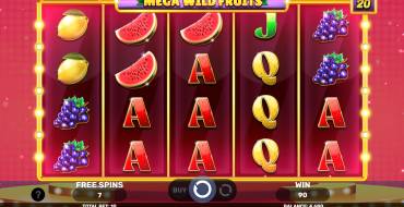 Mega Wild Fruits: Gratis-Spins