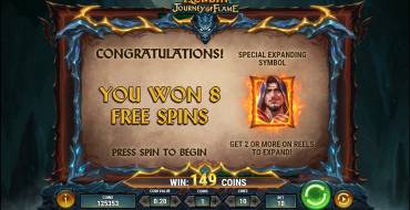 Merlin: Journey of Flame: Gratis-Spins