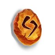 Merlin: Journey of Flame: Orangefarbene Rune