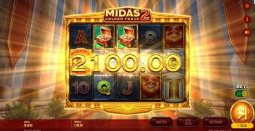 Midas Golden Touch 2: Gewinne