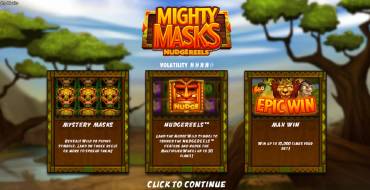 Mighty Masks: Spielautomat