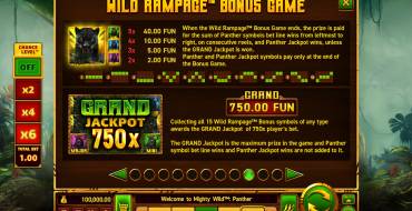 Mighty Wild: Panther: Bonus Spiele