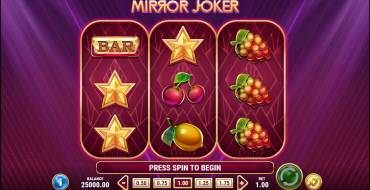 Mirror Joker: Spielautomat