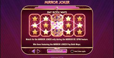 Mirror Joker: Einzigartige Merkmale