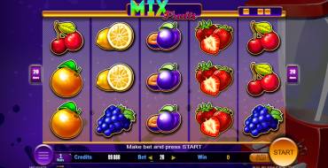 Mix Fruits: Spielautomat