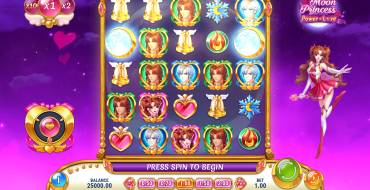 Moon Princess Power of Love: Spielautomat