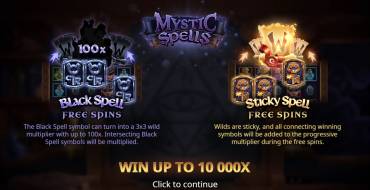 Mystic Spells: Einzigartige Merkmale