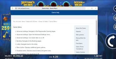 Neptune's Riches: Ocean of Wilds: Regeln