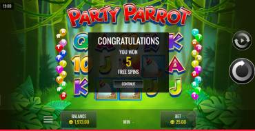 Party Parrot: Gratis-Spins