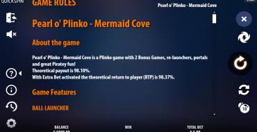 Pearl o’ Plinko – Mermaid Cove: Regeln