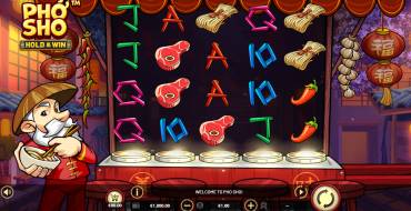 Pho Sho — Hold&Win: Spielautomat