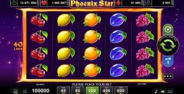 Phoenix Star: Spielautomat