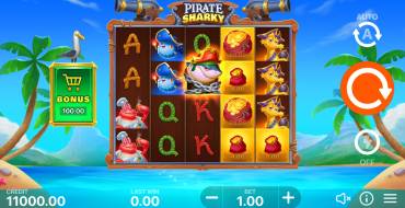 Pirate Sharky: Spielautomat