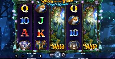 Queen Of The Forest – Night Whispers: Spielautomat