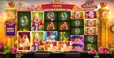 Queen of Wonderland Megaways: Bonus Spiele