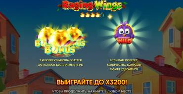 Raging Wings: Spielautomat