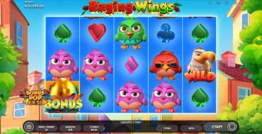 Raging Wings: Schnittstelle