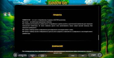 Rainbow Ray: Regeln