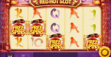 Red Hot Slot: Schnittstelle