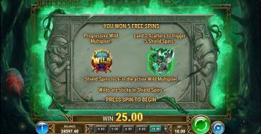 Return of the Green Knight: Gratis-Spins