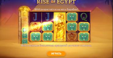 Rise of Egypt: Spielautomat