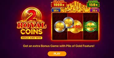 Royal coins 2: Hold and Win: Einzigartige Merkmale